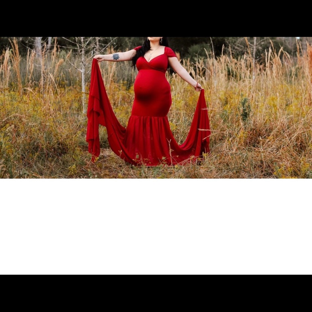 Maturity photoshoot dress